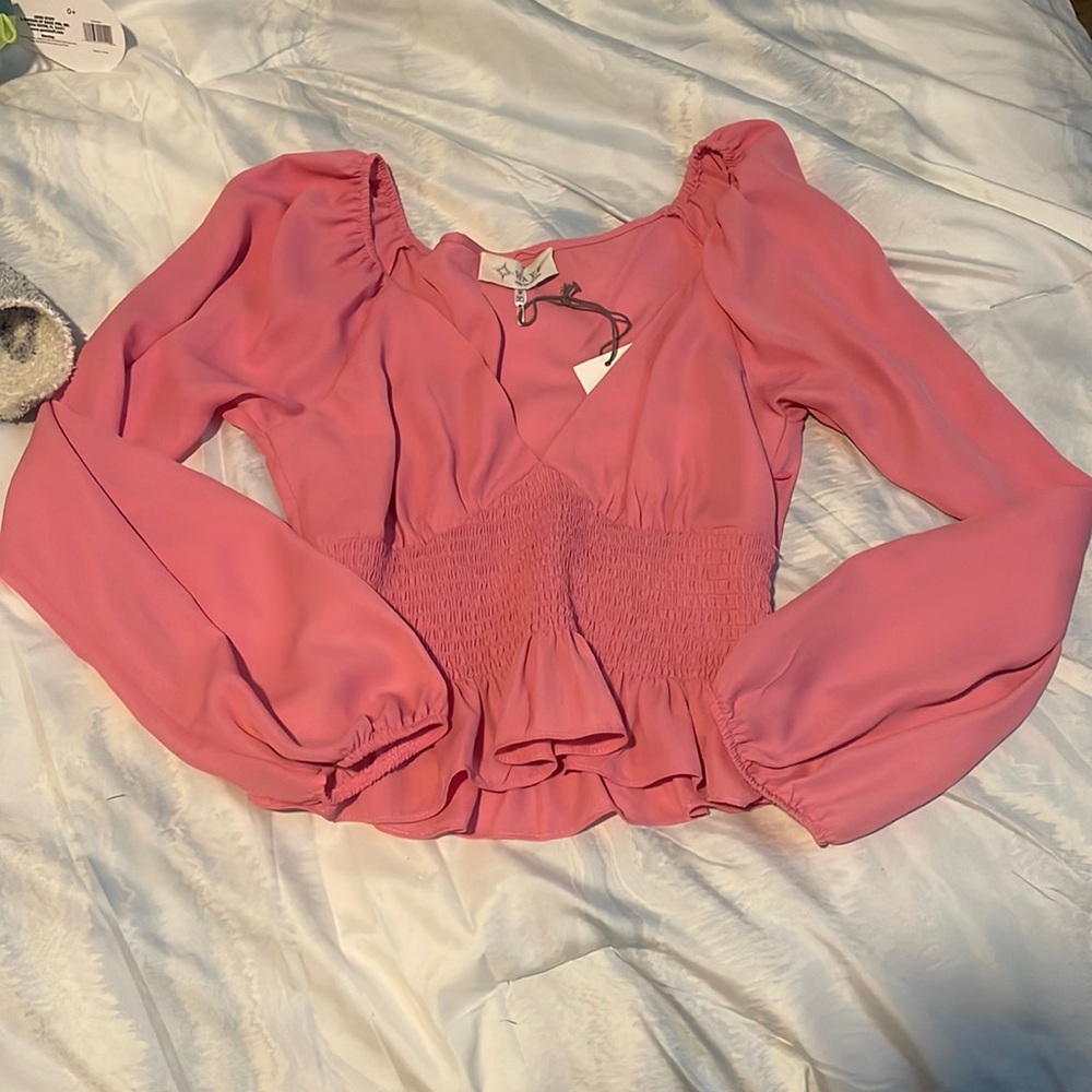 NWT pink shirt